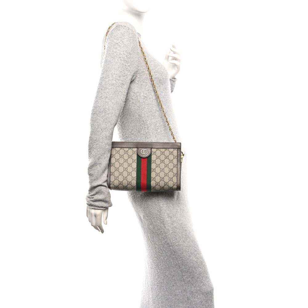 Gucci Gg Supreme Web Small Ophidia #243900G11B - Picture 2 of 10